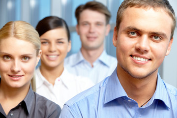 Fototapeta premium Młody lider