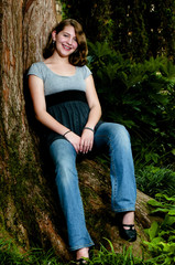 Obraz premium Teenage Girl