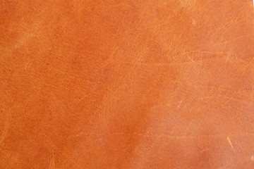 Fototapeta 皮革 革 革製品 天然皮革 オレンジ obraz