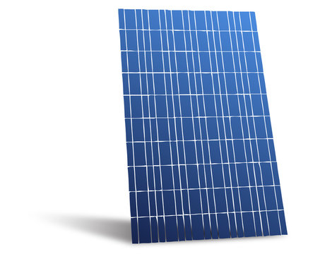 photovoltaique fond blanc