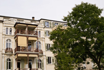 Fototapeta premium jugendstil baden-baden