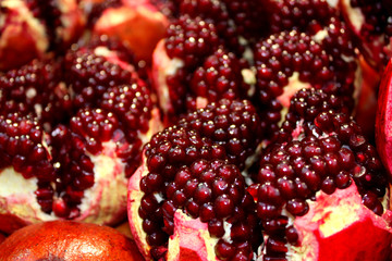 ripe pomegranate
