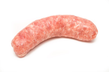 Rohe fränkische Bratwurst