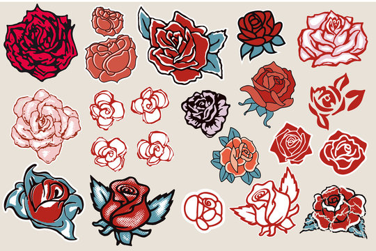 Vector Roses collection
