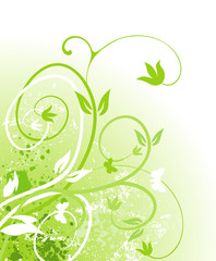 Corner spring pattern