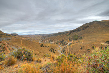 pampa landscape (patagonia - argentina)