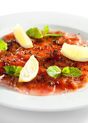 Tuna Carpaccio