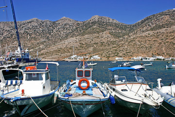 bateaux de pêche,Grèce
