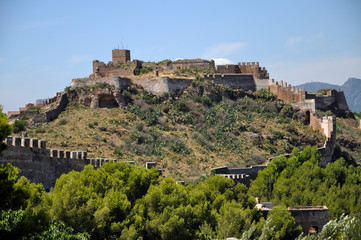 Fototapeta na wymiar Castle of Sagunto (Hiszpania)