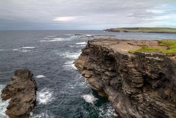 Irish coastline near Kilkee