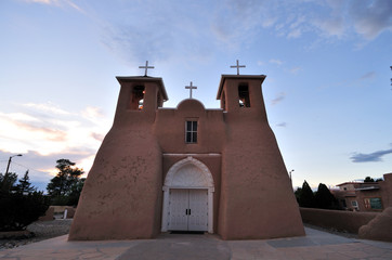 Taos, New Mexico, saint francesco church