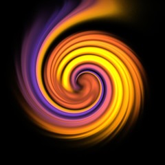 Fototapety  kolorowa spirala