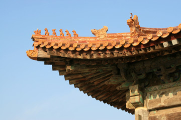 Fototapeta na wymiar chinese traditional architecture