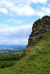 Ausblick vom Helfenstein bei Kassel