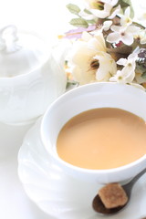 Obraz na płótnie Canvas Milk tea and brown sugar