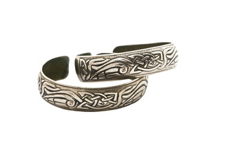 Womens metal bracelets.