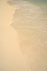 Eau sur bord de plage