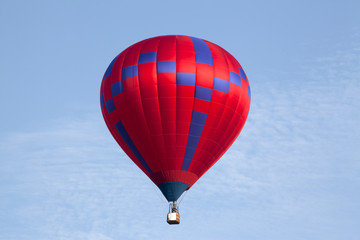 Hot air balloon detail.