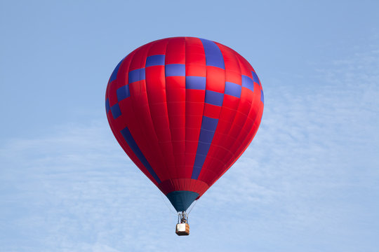 Hot air balloon detail.