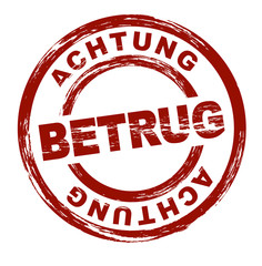 Achtung Betrug