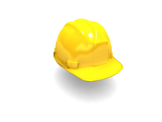 Fototapeta premium Yellow Hard Hat