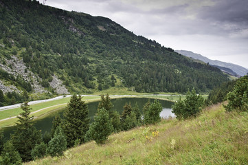 Fototapeta na wymiar Parque nacional de La Vanoise