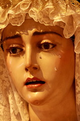 Virgen de los Dolores, Semana Santa