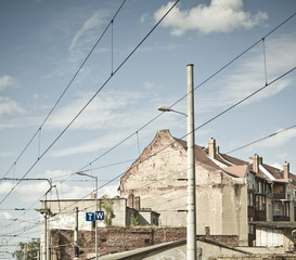 Houses in bad condition