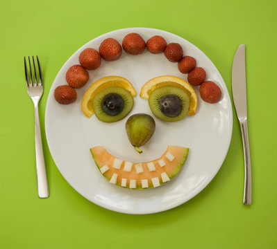 Assiette de fruits