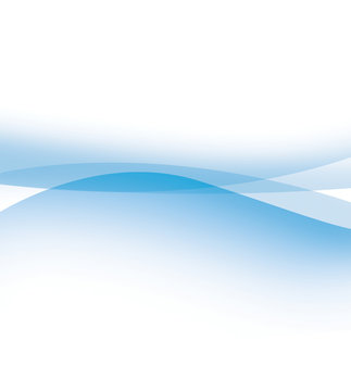 Abstract blue waves