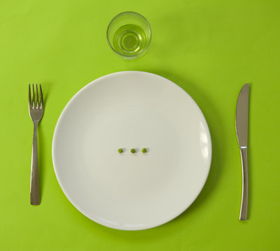 sans commentaire dans l'assiette