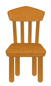 Chair isolated. Vector illustration
