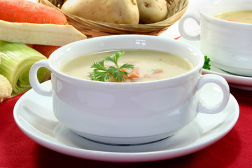 Kartoffelcremesuppe