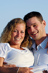 Obraz premium Happy young couple