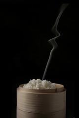 steamed rice arroz al vapor