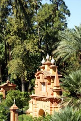Nel giardino dell'Alcazar