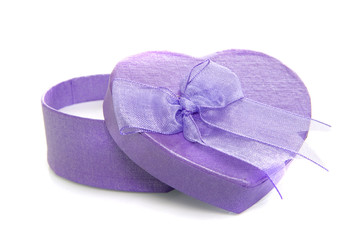 a purple box