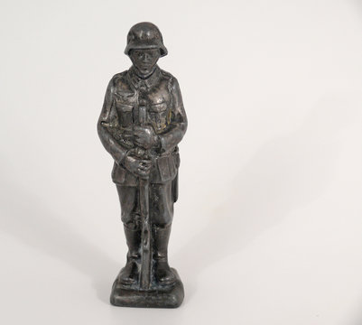 Alte Soldatenfigur