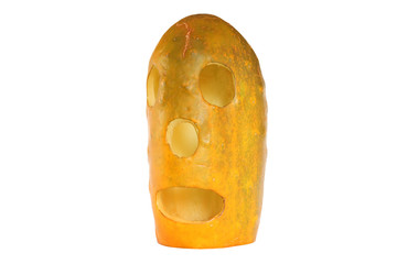 Halloween Cucumber, not pumpkin