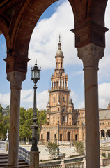 Plaza España, Seville, Spain