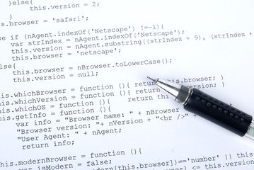 html code with pen