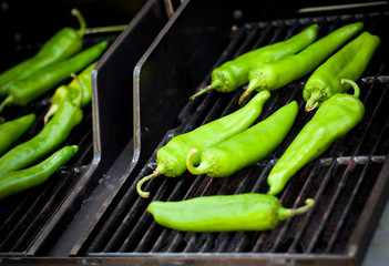 Produce - Summer _ Roasting Hatch Green Chile