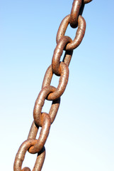 Rusted Chain Link