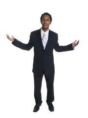 businessman - disbelief