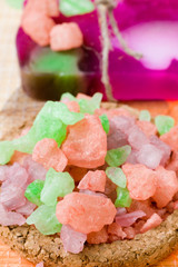 Natural handmade Soap and sea salt