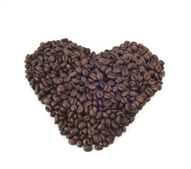 Heart of coffee
