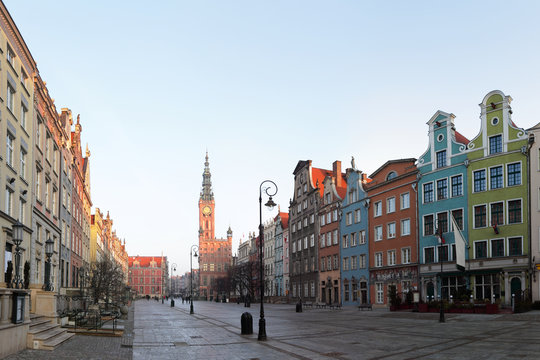 Old town in Gdansk