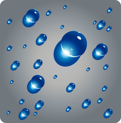 Blue bubbles