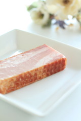 Bacon ready cooking
