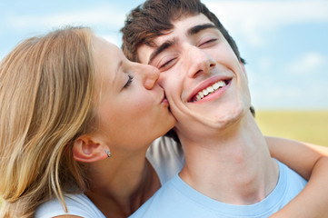 Obraz premium couple in love